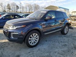 Salvage cars for sale at Spartanburg, SC auction: 2017 Land Rover Range Rover Evoque SE