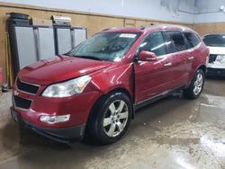 Salvage cars for sale at Kincheloe, MI auction: 2012 Chevrolet Traverse LT