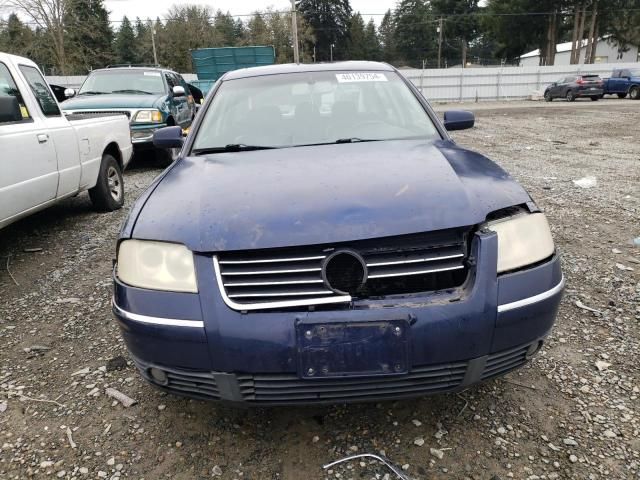 2002 Volkswagen Passat GLX 4MOTION