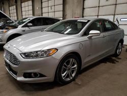Salvage cars for sale at Ham Lake, MN auction: 2015 Ford Fusion Titanium Phev