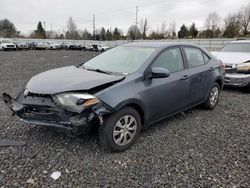 Vehiculos salvage en venta de Copart Portland, OR: 2016 Toyota Corolla L