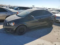 Salvage cars for sale at Haslet, TX auction: 2015 Chevrolet Sonic LT