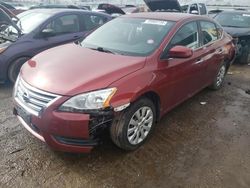 Nissan salvage cars for sale: 2015 Nissan Sentra S