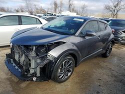 Salvage cars for sale at Bridgeton, MO auction: 2021 Toyota C-HR XLE