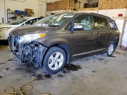 Toyota Sienna LE salvage cars for sale: 2018 Toyota Sienna LE