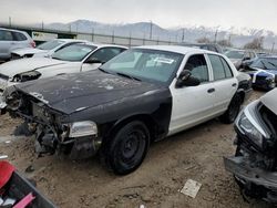 Ford salvage cars for sale: 2001 Ford Crown Victoria Police Interceptor