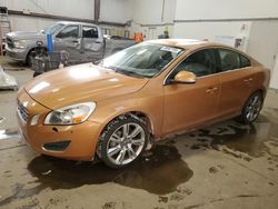 Salvage cars for sale from Copart Nisku, AB: 2012 Volvo S60 T5