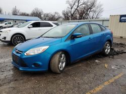 Salvage cars for sale at Wichita, KS auction: 2013 Ford Focus SE