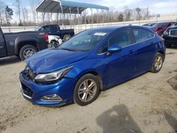 Salvage Cars with No Bids Yet For Sale at auction: 2017 Chevrolet Cruze LT