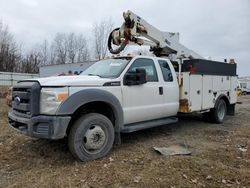 Salvage cars for sale from Copart Davison, MI: 2012 Ford F550 Super Duty
