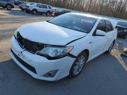 Salvage cars for sale from Copart Glassboro, NJ: 2012 Toyota Camry Hybrid