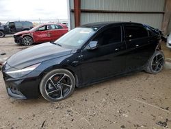 Salvage cars for sale at Houston, TX auction: 2022 Hyundai Elantra N Line