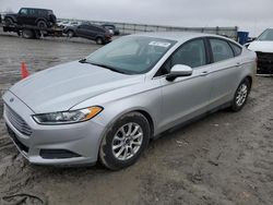 Salvage cars for sale at Earlington, KY auction: 2015 Ford Fusion S