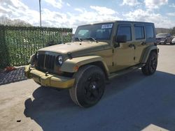 Salvage cars for sale from Copart Orlando, FL: 2007 Jeep Wrangler Sahara