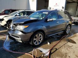 Salvage cars for sale from Copart New Orleans, LA: 2010 Acura MDX Advance