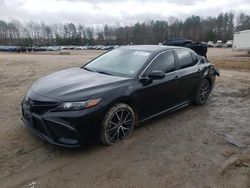 Salvage cars for sale at Charles City, VA auction: 2021 Toyota Camry SE