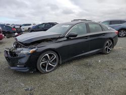 Honda salvage cars for sale: 2018 Honda Accord Sport