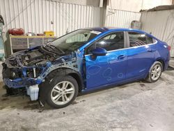 Salvage cars for sale at Tulsa, OK auction: 2017 Chevrolet Cruze LT