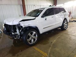 Salvage cars for sale from Copart Longview, TX: 2013 Jeep Grand Cherokee Overland