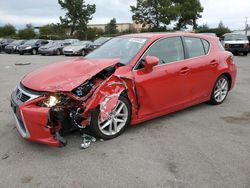 Salvage cars for sale from Copart San Martin, CA: 2016 Lexus CT 200