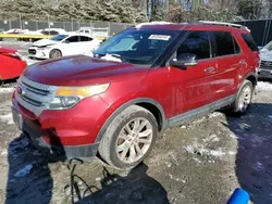 Salvage cars for sale from Copart Waldorf, MD: 2014 Ford Explorer XLT