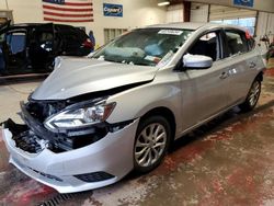 Salvage cars for sale from Copart Angola, NY: 2018 Nissan Sentra S