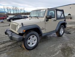 Salvage cars for sale from Copart Spartanburg, SC: 2017 Jeep Wrangler Sport