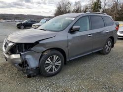 Nissan salvage cars for sale: 2017 Nissan Pathfinder S