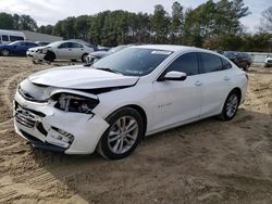 Chevrolet salvage cars for sale: 2017 Chevrolet Malibu LT