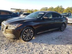 Salvage cars for sale from Copart Houston, TX: 2016 Hyundai Genesis 3.8L