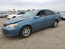 Salvage cars for sale at Bakersfield, CA auction: 2004 Toyota Camry LE