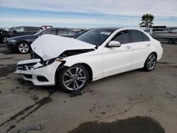 Vehiculos salvage en venta de Copart Martinez, CA: 2018 Mercedes-Benz C300