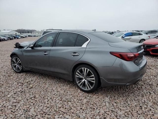 2022 Infiniti Q50 Sensory