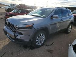 Salvage cars for sale from Copart Colorado Springs, CO: 2014 Jeep Cherokee Limited