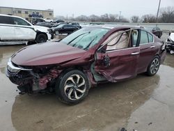 Honda Accord EXL salvage cars for sale: 2017 Honda Accord EXL