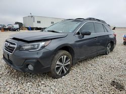 Salvage cars for sale from Copart Temple, TX: 2019 Subaru Outback 3.6R Limited