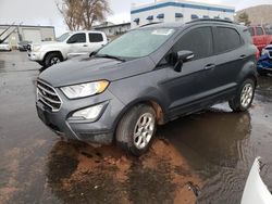 Ford salvage cars for sale: 2020 Ford Ecosport SE