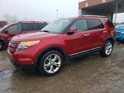 Ford Explorer Limited salvage cars for sale: 2014 Ford Explorer Limited