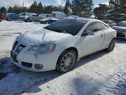 Pontiac salvage cars for sale: 2009 Pontiac G6 GT