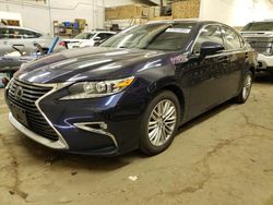 Lexus ES 350 salvage cars for sale: 2017 Lexus ES 350