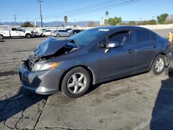 Vehiculos salvage en venta de Copart Colton, CA: 2012 Honda Civic Natural GAS