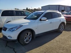 Salvage cars for sale at Vallejo, CA auction: 2015 Infiniti QX50