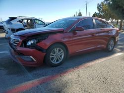 Salvage cars for sale from Copart Rancho Cucamonga, CA: 2015 Hyundai Sonata SE