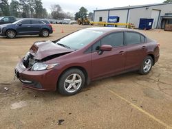 Honda Civic LX salvage cars for sale: 2015 Honda Civic LX