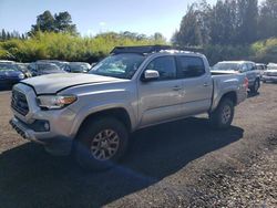 Toyota salvage cars for sale: 2018 Toyota Tacoma Double Cab