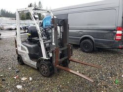 Salvage trucks for sale at Graham, WA auction: 2014 Nissan Forklift