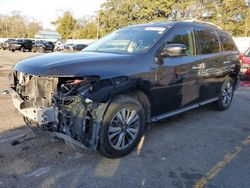 Nissan Pathfinder Vehiculos salvage en venta: 2018 Nissan Pathfinder S