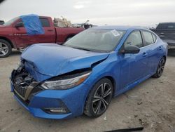 Nissan Vehiculos salvage en venta: 2022 Nissan Sentra SR