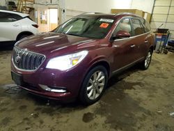 Salvage cars for sale at Ham Lake, MN auction: 2015 Buick Enclave