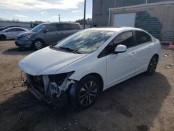 Salvage cars for sale from Copart Fredericksburg, VA: 2013 Honda Civic EXL